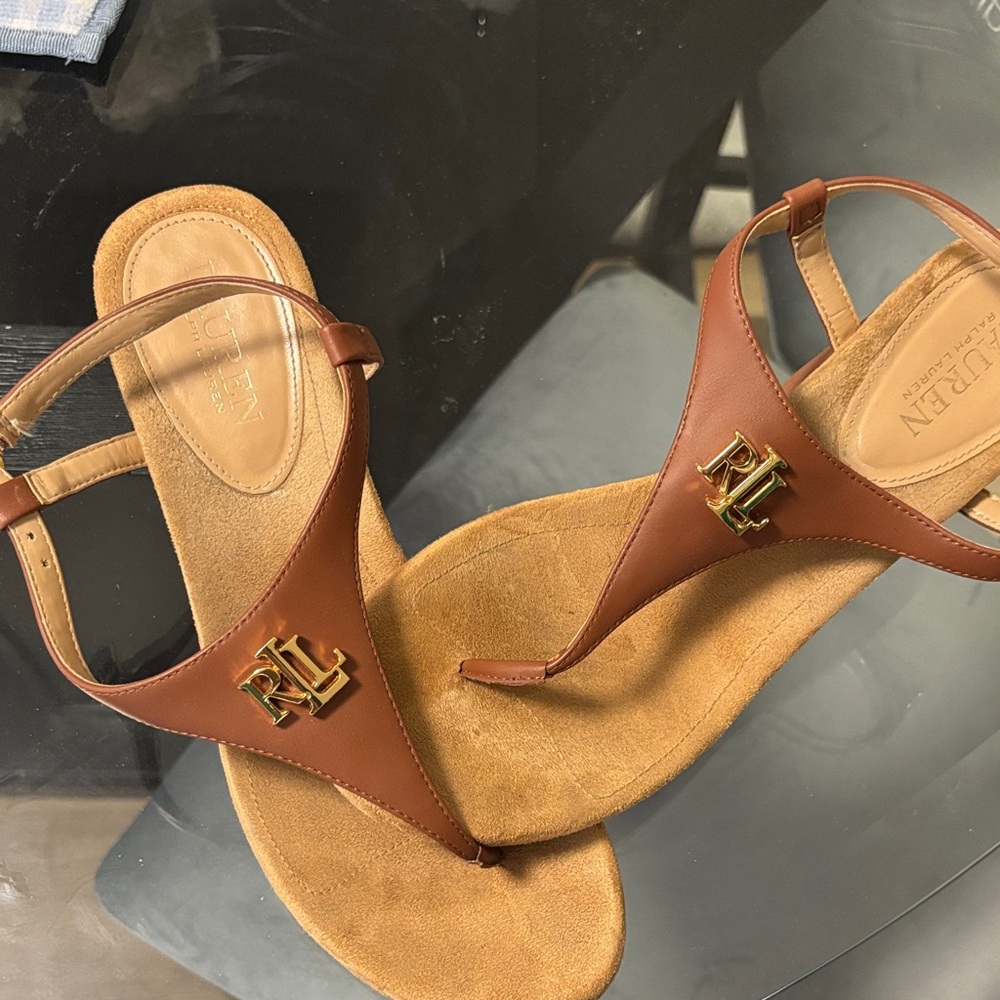 Polo by Ralph Lauren Tan Sandals